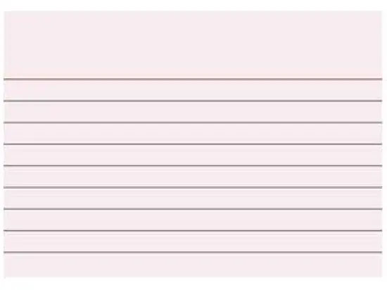 Karteikarten Brunnen 10-2270120 102270120 A7 liniert rot, Pack 100 Stk