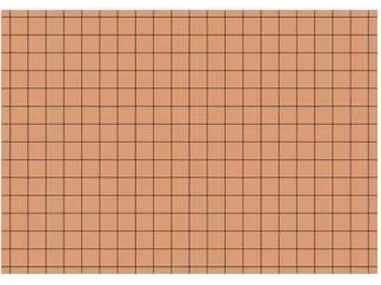 Karteikarten Brunnen 10-2270240 102270240 A7 kariert orange, Pack 100 Stk