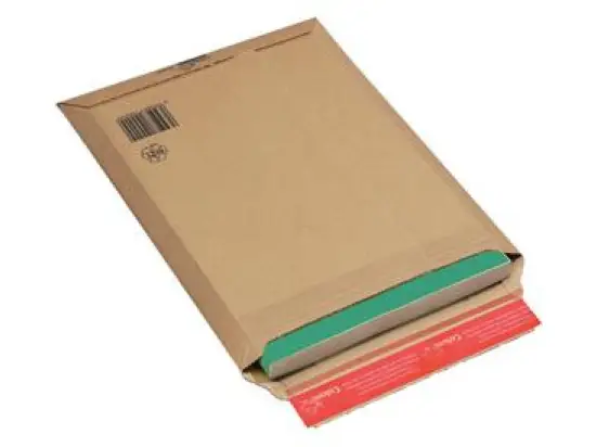 Versandtasche ColomPac CP 010.07 290x400x-50mm braun B4 aus Mikrowelle