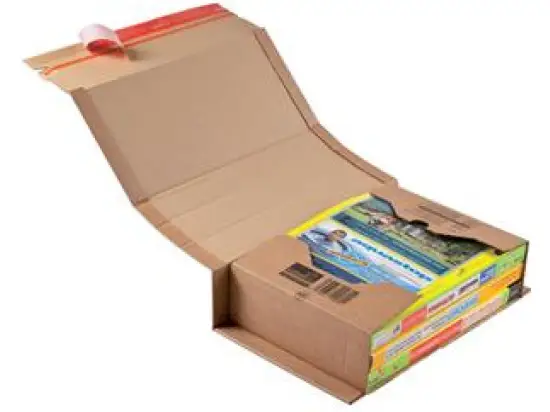 Versandverpackung ColomPac CP 020.12 C4 325x250mm braun zum Wickeln Universal