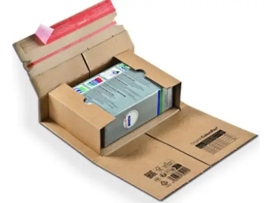 Universal-Versandverpackung ColomPac CP 035.01 C5 stark braun