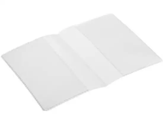 Ausweishüllen Durable 2138-19 213819 A7 PP transparent Einstecklasche links+rechts, 170 my, Doppelhülle