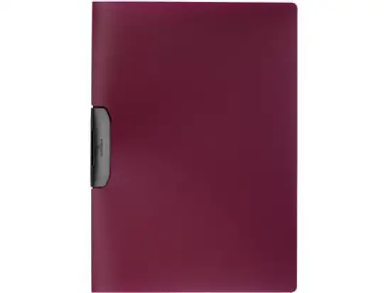 Klemmmappe Durable 2295-31 229531 Duraswing dunkelrot für 30 Blatt A4