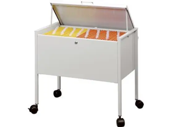 Hängemappenwagen Durable 3098-10 309810 Economy 80 A4 Top 80 A4 grau abschließbar