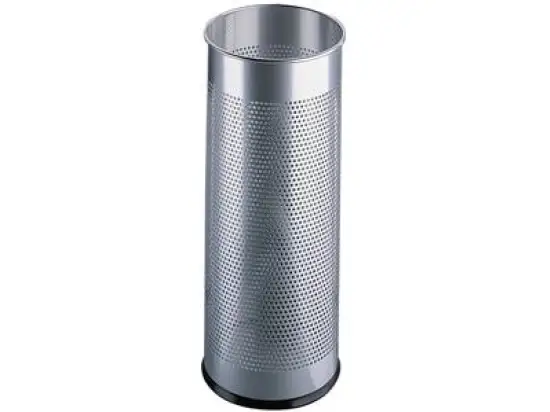 Schirmständer Durable 3350-23 335023 28,5 Liter silber Metall perforiert