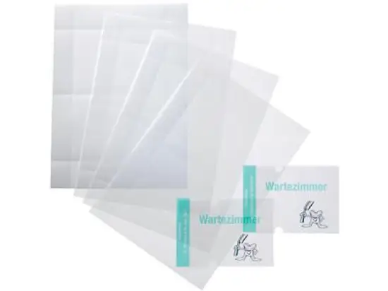 Folienschild Durable 4832-19 483219 Crystal Sign Refill 148 x 148 mm, transparente Folie, für Türschild Crystal Sign, Pack 10 Stk