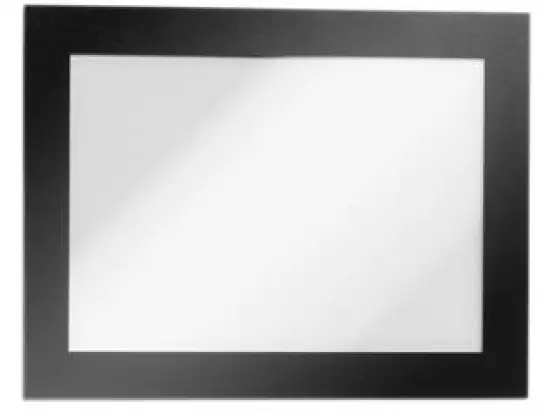 Magnetrahmen Durable 4870-01 487001 Duraframe A6 schwarz selbstklebend, Pack 2 Stk