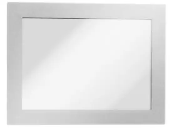 Magnetrahmen Durable 4870-23 487023 Duraframe A6 silber, Pack 2 Stk