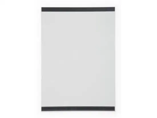 Magnettasche Durable 4874-19 487419 A4 transparent magnetische Rückenfolie, Pack 2 Stk