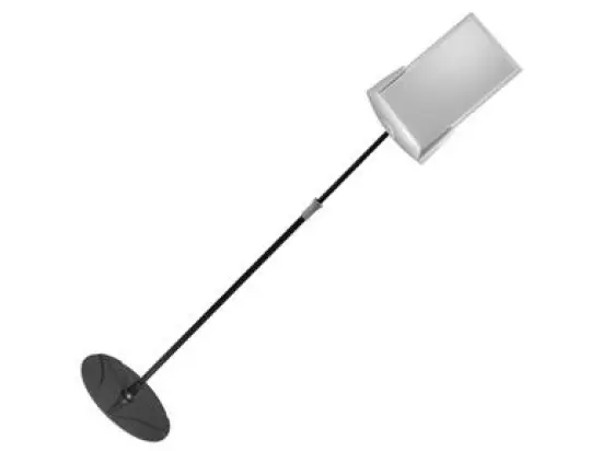 Sichttafel-Bodenständer Durable 5589-57 558957 Sherpa Infobase Telescope dunkelgrau