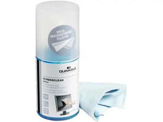 Bildschirmreiniger Durable 5823-00 582300 inkl. Mikrofasertuch, 200ml
