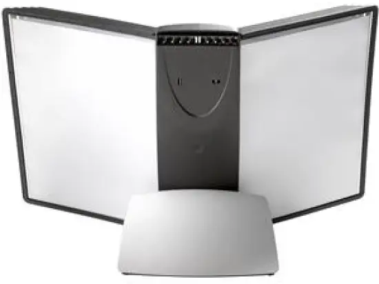 Sichttafel-Tischständer Durable 5855-01 585501 Sherpa Style schwarz/grau Sichttafelsystem 10 Tafeln