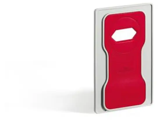 Handyhalter Durable 7735-03 773503 Varicolor 84x134x4,5mm rot Steckdosenhalter aufklappbar