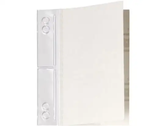 Abheftstreifen Durable 8070-19 807019 Filefix 60x100mm transparent große Klebefläche, Pack 50 Stk