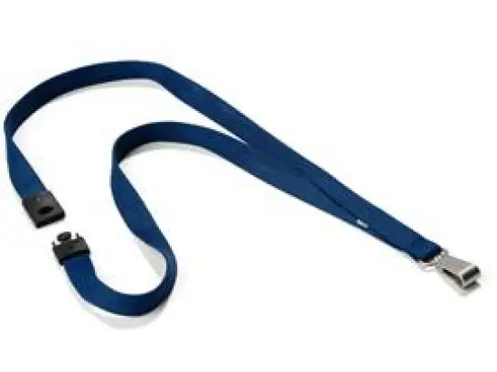 Textilband Durable 8127-28 812728 Soft Colour nachtblau Sicherheitsverschluss Premium, Pack 10 Stk