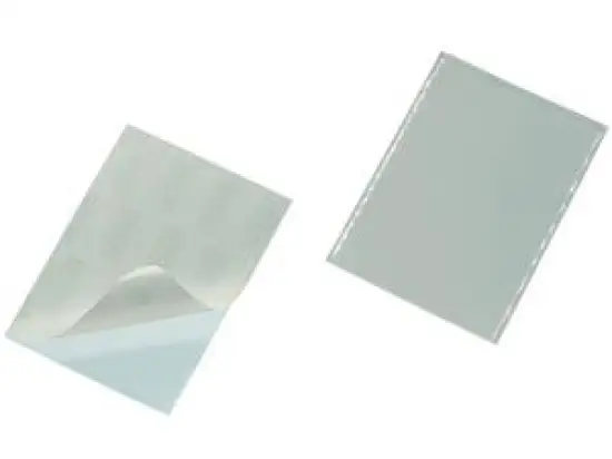 Selbstklebetasche Durable 8294-19 829419 Pocketfix A5 transparent, Pack 25 Stk