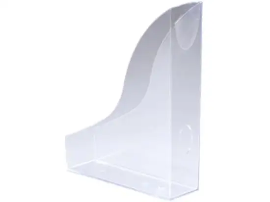 Stehsammler Durable 1701711400 Basic A4 transparent mit Griffloch, Pack 6 Stk