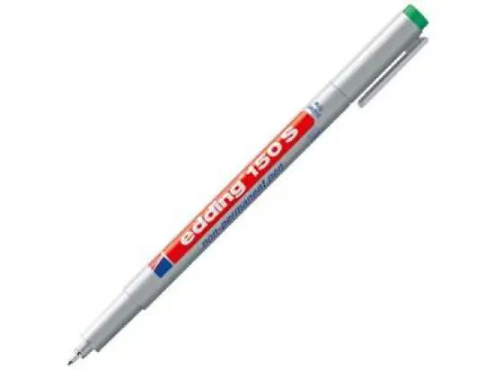 Folienschreiber Edding 150S 4-150004 grün 0,3mm wasserlösliche Tinte