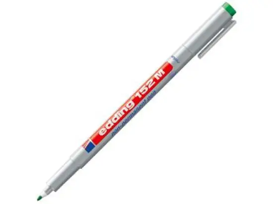 Folienschreiber Edding 152M 4-152004 1,0mm grün wasserlöslich