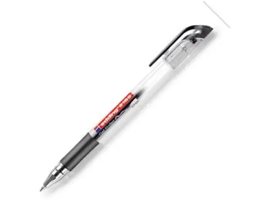 Gelroller Edding 2185 crystaljelly 4-2185001 0,7mm schwarz, Pack 10 Stk