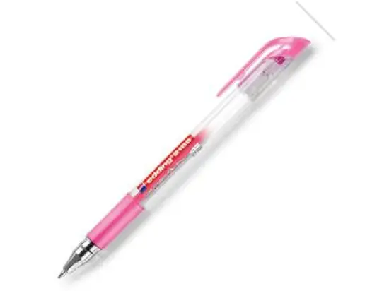 Gelroller Edding 2185 crystaljelly 4-2185009 0,7mm rosa, Pack 10 Stk