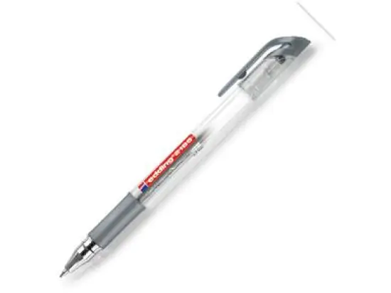 Gelroller Edding 2185 crystaljelly 4-2185054 0,7mm silber, Pack 10 Stk