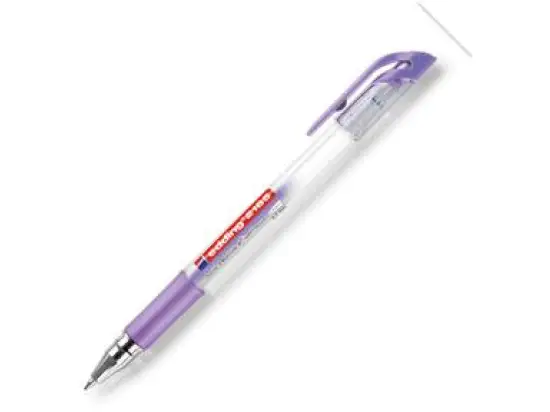 Gelroller Edding 2185 crystaljelly 4-2185078 0,7mm violett-metallic, Pack 10 Stk