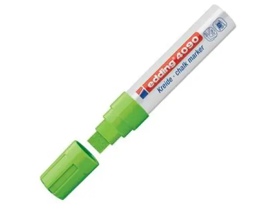 Kreidemarker Edding 4090 4-4090011 4-15mm, Keilspitze, hellgrün