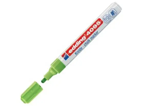 Kreidemarker Edding 4095 4-4095011 2-3mm, Rundspitze, hellgrün