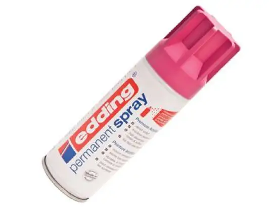 Acrylspray Edding 5200 4-5200909 telemagenta RAL 4010 seidenmatt permanent, Dose 200ml