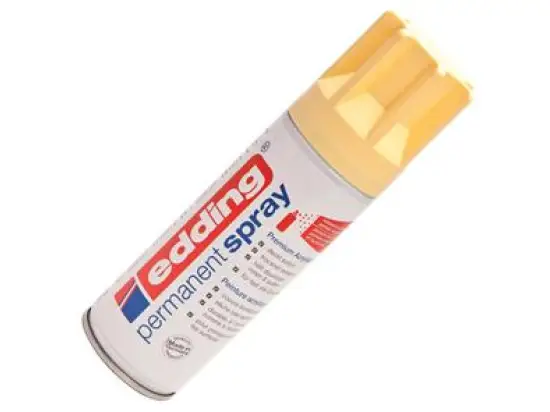 Acrylspray Edding 5200 4-5200915 pastellgelb seidenmatt permanent, Dose 200ml