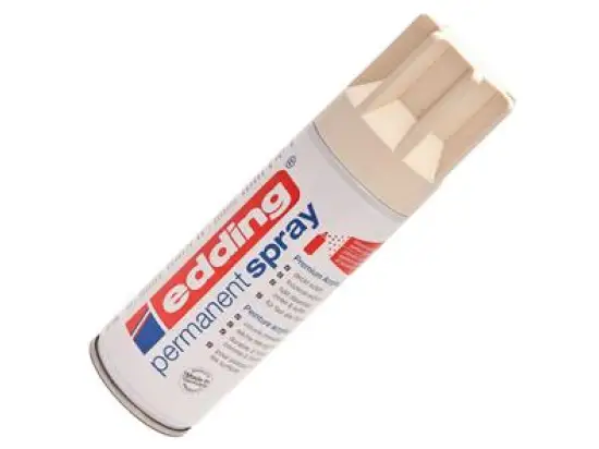 Acrylspray Edding 5200 4-5200920 hellelfenbein RAL 1015 seidenmatt permanent, Dose 200ml