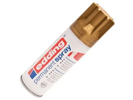 Acrylspray Edding 5200 4-5200924 reichgold seidenmatt permanent, Dose 200ml