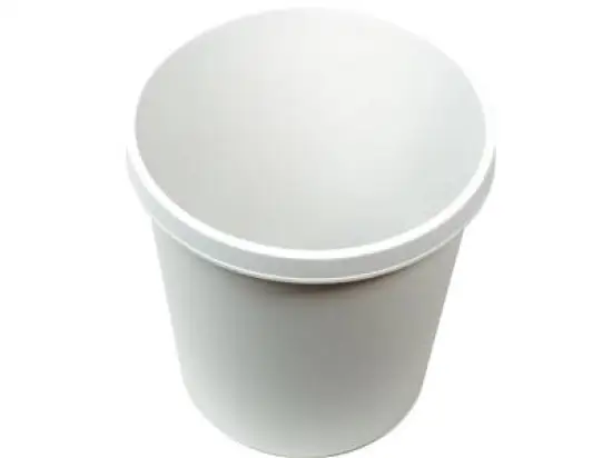 Papierkorb Helit H6105882 18 Liter lichtgrau
