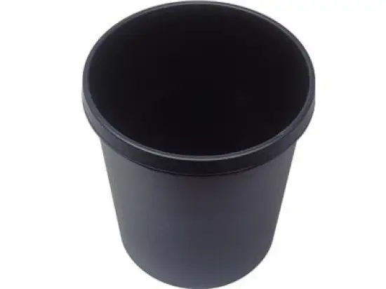 Papierkorb Helit H6105895 18 Liter schwarz