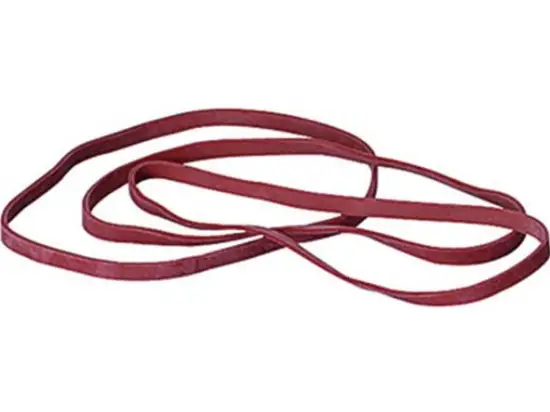 Gummibänder 176032030 80x4mm rot, Pack 1000g