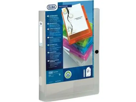 Sammelbox Oxford 100200142 994034FL Polyvision 40mm farblos, Pack 8 Stk