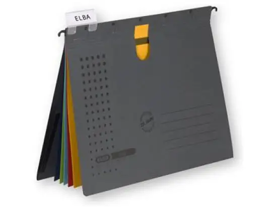 Organisationshefter Elba 100333017 Chic Ultimate anthrazit, Pack 3 Stk