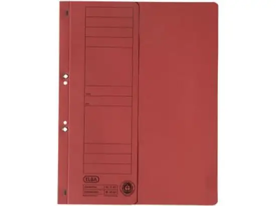 Ösenhefter Elba 100560006 21421RO rot 1/2-VD Amtsheftung 250g Manilakarton