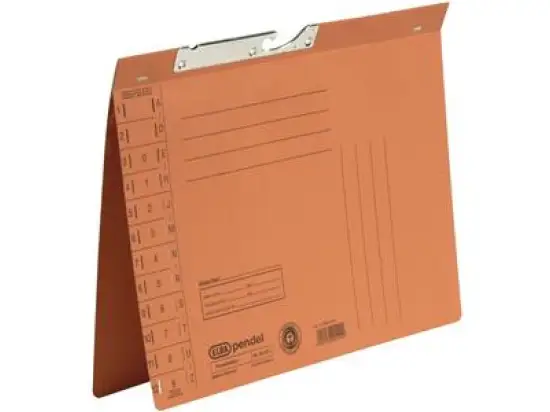 Pendelhefter Elba 100560084 90421OG 250g Amtsheftung orange