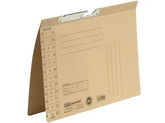 Pendelhefter Elba 100560087 90431CH A4, Manilakarton 320g, Amtsheftung, chamois