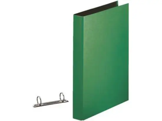 Ringbuch Esselte 82326 A4, 4 Ringe Ø 25 mm, grün, Pack 10 Stk