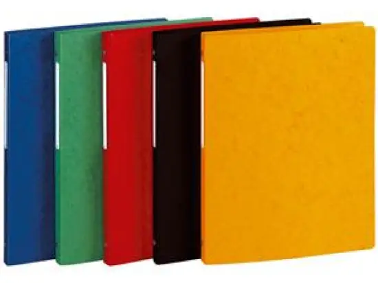 Ringbuch Exacompta 54255E A4, 2 Ringe Ø 15 mm, Manilakarton, O-Ring-Mechanik, rot