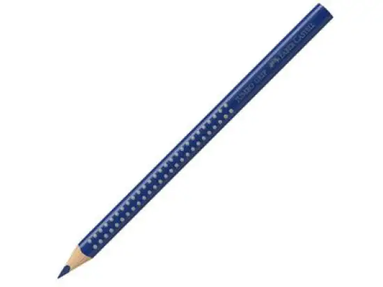 Buntstift Faber-Castell 110951 Jumbo Grip Schreibfarbe: helioblau rötlich