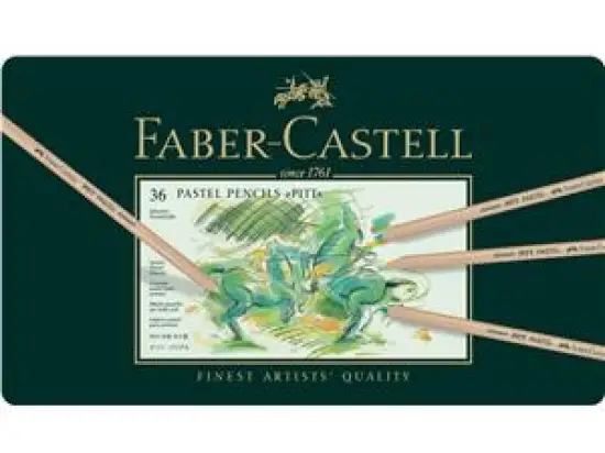 Farbstift Faber-Castell 112136 Pitt Pastel 36er-Metalletui