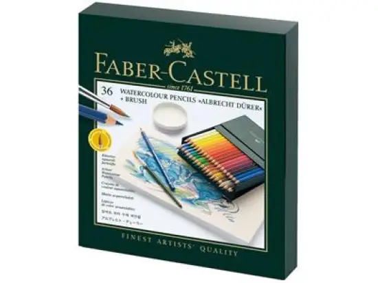 Aquarellstift Faber-Castell 117538 Albrecht Dürer 36er Atelierbox