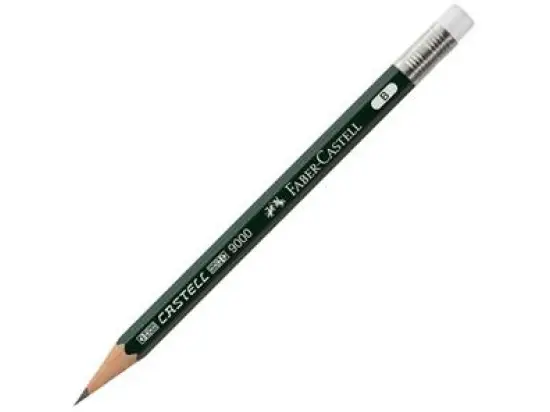 Ersatzbleistift Faber-Castell 119038 Castell 9000, Pack 3 Stk