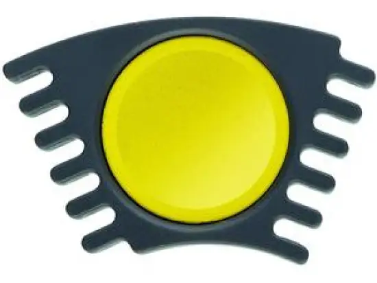 Einzelfarbe Faber-Castell 125005 Connector gelb, Pack 5 Stk