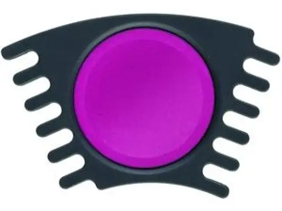 Einzelfarbe Faber-Castell 125025 Connector magentarot, Pack 5 Stk