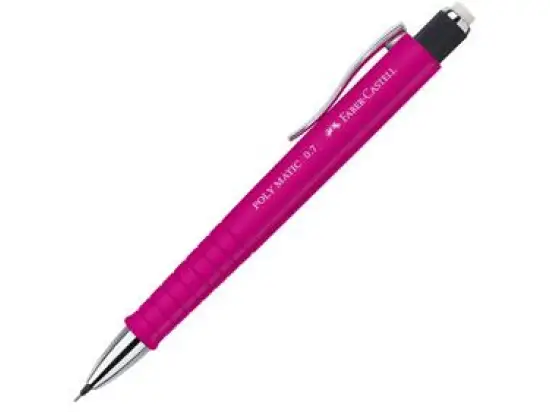 Druckbleistift Faber-Castell 133328 Poly Matic 0,7mm pink